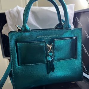 Brandon Blackwood Kuei Bag Metallic Blue